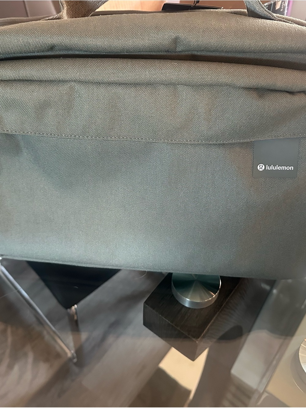 lululemon athletica Men's Olive Messenger Laptop Bag